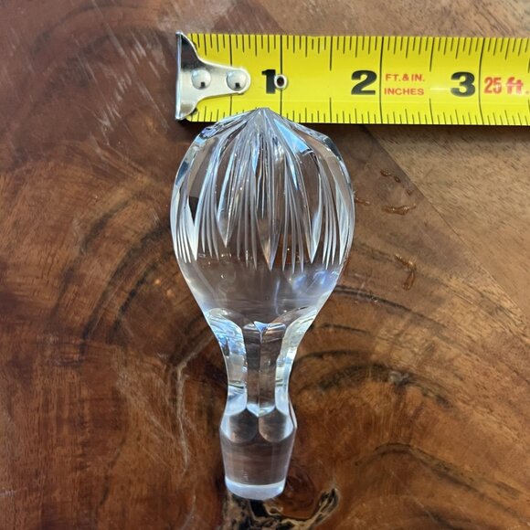 Bohemian Handmade Pinwheel Design Decanter with 6 Shot Glasses! - Picture 8 of 16